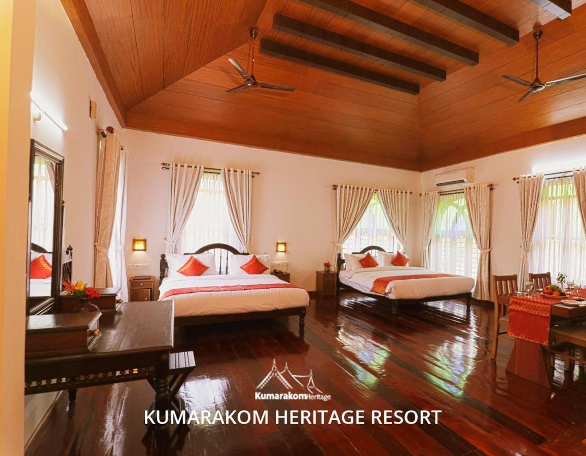 Kumarakom Heritage Resort Kottayam Exterior foto